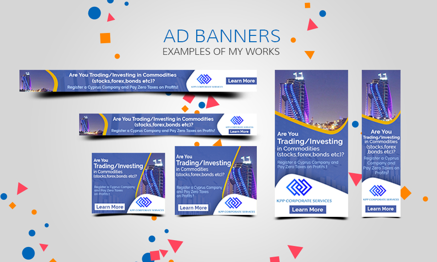 Design 17 Professional Web Banner Ads for $5 - SEOClerks