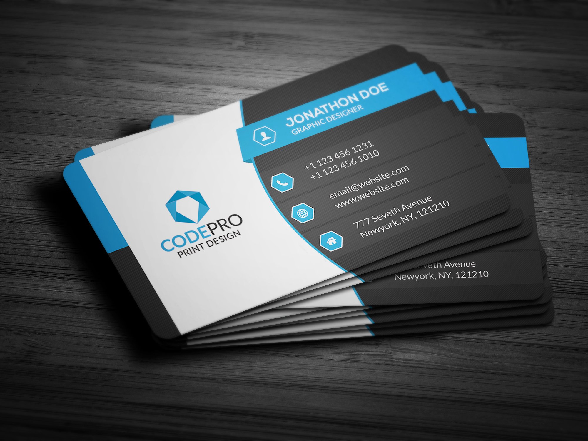 Design A Professional Business Card For 5 SEOClerks