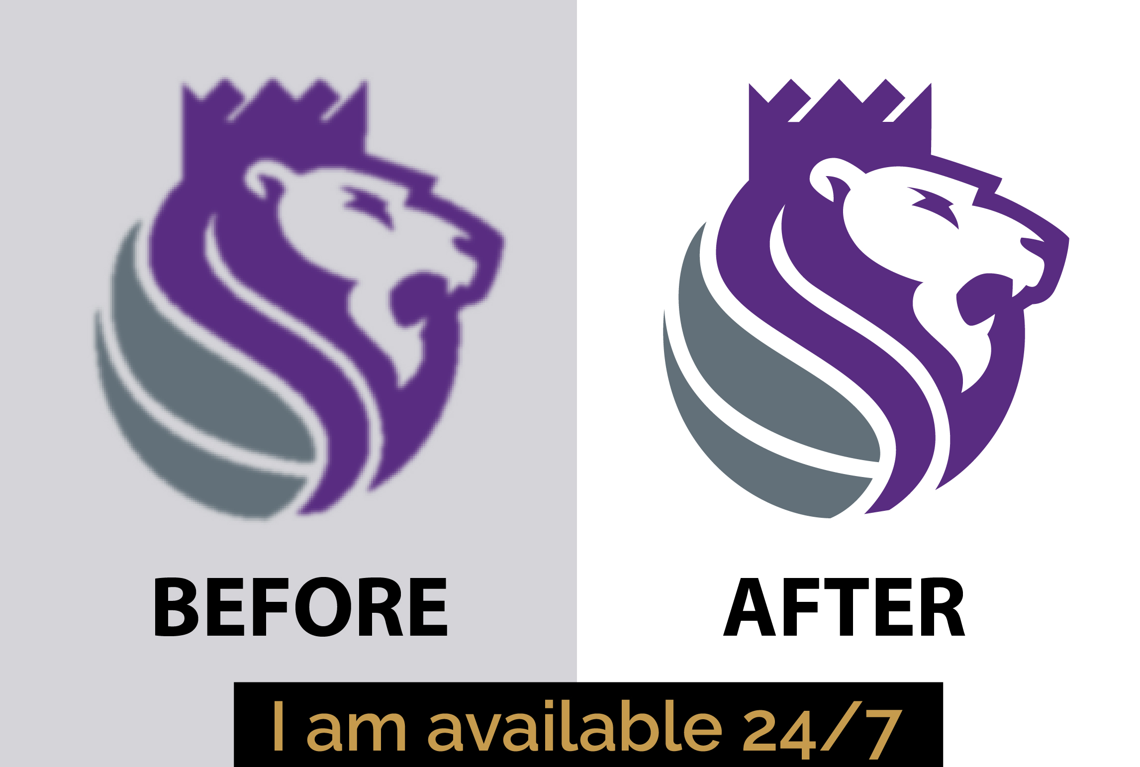 Vectorise or trace your logo to vector for $5 - SEOClerks