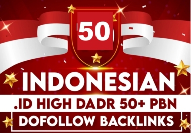 NICHE PREMIUM 50 DA50+ Indonesian. ID Pbns SLOT, Casino,  Gambling,  Poker,  Judi Related High DA links