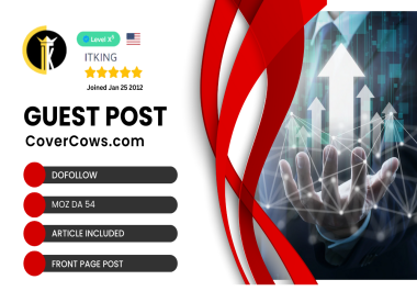 Write and Publish guest post article on CoverCows.com