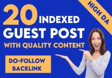I will publish article SEO guest post backlink high quality dofollow guest blogging