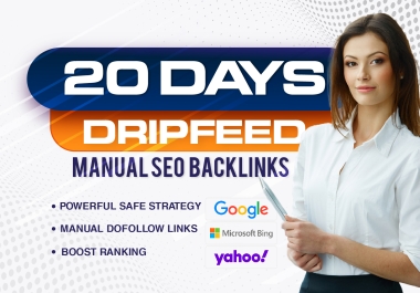 Build Your Way to Google's Top: 20-Day SEO Backlinks to Boost Rankings