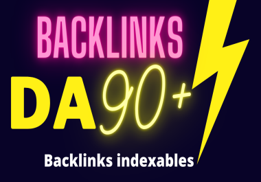 Build Super Strong 90 High DA 80+ Unique Domains BackIinks