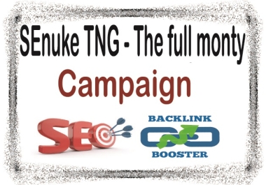 SEnuke Campaign - The full monty template 2024