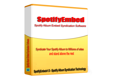 SptifyEmbed - Sptify Artist Audio Album SEO Embed Syndication Software