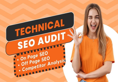 Fast Technical SEO Audit & Competitor Website Analysis within 12 Hours