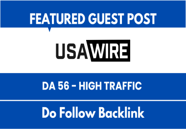 I will publish a guest post on USAWIRE