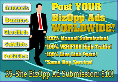 Business Opportunity Ads Distribution Service