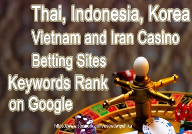 Ranked Thai, Indonesia, Korea, Philippine Gambling 2 Keywords