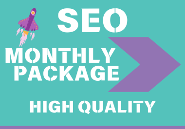 SEO RANKING BACKLINKS - MONTHLY PACKAGE