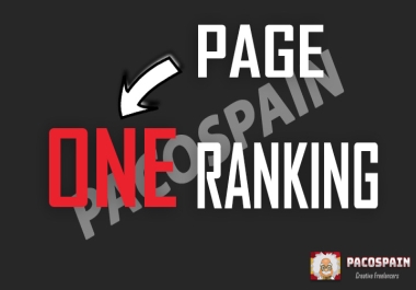 Get you Page 1 ranking in 10-15 days! + FREE a Bonus