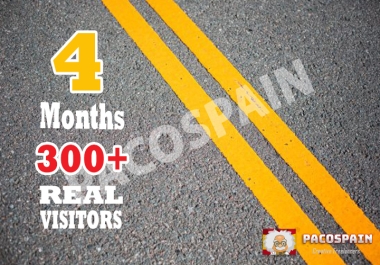 send UNLIMITED genuine real Website TRAFFIC for 4 months