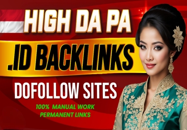 Get 10 Premium. ID Domains Backlinks with High DA PA on Dofollow Seo Backlinks