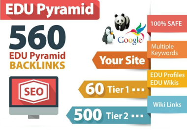 Provide Super Eadu Pyramid With Eadu 560 Backlinks and Wiki Backlinks