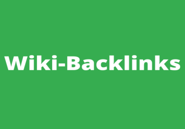 Boost Your SEO with High-Quality Wiki Backlinks (Profiles & Articles)