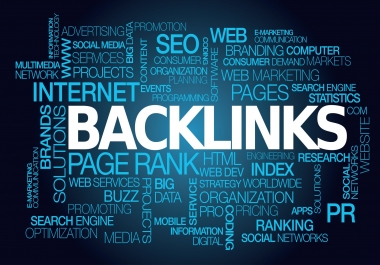 I will create 10 High quality Backlinks for your website =75% links DA 60+ 