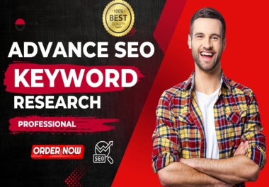 Advanced Keyword Research,  Competitor Analysis & Website Audit Comprehensive SEO Package
