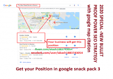 2024 SPECIAL-NEW BULLET PROOF POWER SEO WITH GOOGLE POINT MAP CITATION