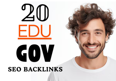 Build 20+ EDO/G0V Unique Domain Dofollow High Quality Backlinks