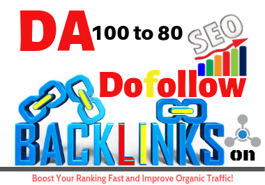 50 Dofollow Profile Backlinks DA 100-80 to Boost Your Ranking