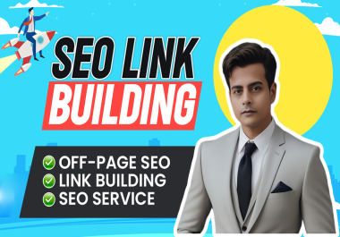 Mega off page diversified backlinks SEO service with high da link building