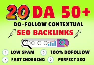 Supercharge Your Website with 20 High-Quality Do Follow Contextual SEO Backlinks! 