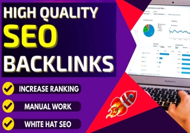 You will get SEO High Quality Backlinks Services [2025]