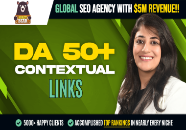 20 Premium Dofollow Contextual SEO Backlinks to get #1 Google Ranking