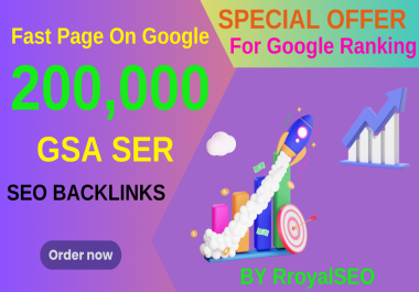 Exclusive 200,000 GSA Links for Boosting Ranking in Google SERP