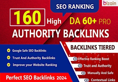 I Will Do 160 High Authority Profile Backlinks from DA PA-100-50 Site-Skyrocket your Google