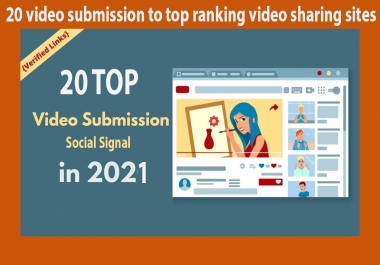 video submission to top ranking video sharing sites