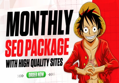 complete SEO monthly package to boost your website traffic