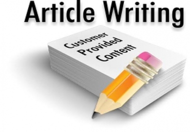 I Will Write Well Researched & 100 Unique Content And Articles For You On A Affordable Prices.