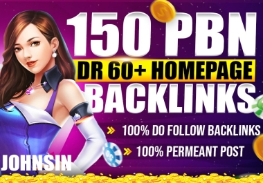 Boost Your Ranking website 150 PBN DR 60+ Homepage Do Follow Backlinks Permeant Links Casino, Poker,