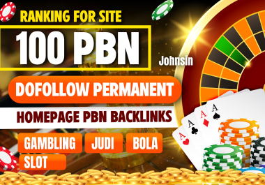 Ranking Your website Skyrocket 100 PBN DR 60+ Homepage Do Follow Backlinks Permeant Links