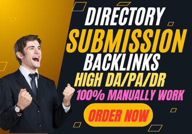 Manually Do 120 Directory Submission Backlinks