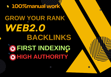 50 web2 backlinks for promotion your website