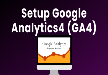 Google Analytics,  Analytics 4,  GA4 or Tag Manager Install and Setup on your website