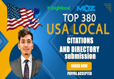 I Will Top 80 Live USA local Citations And Directory Submission