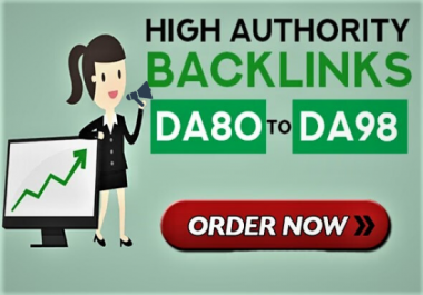 I will provide high authority quality SEO dofollow backlinks