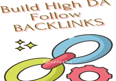 Build high da follow backlinks