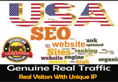 I will Drive unlimited traffic from usa to your site blog or product