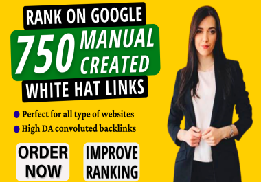 I will Rank on Google with Manually Created White hat SEO Dofollow backlinks Web 2.0,  PBN Edu,  Web 2