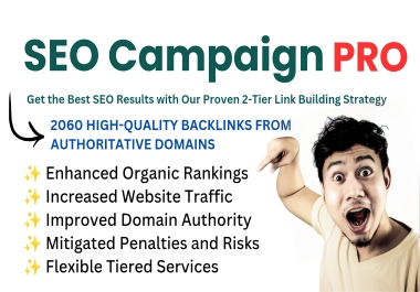 i will create SEO Tier 2 Campaign - Boost Rankings & Traffic