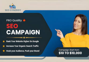 Get SEO Campaign Pro - Tier project 2, 3