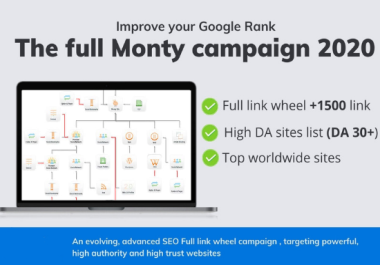 Achieve SEO Excellence Get the Full Monty Link Wheel Campaign for Outstanding Results