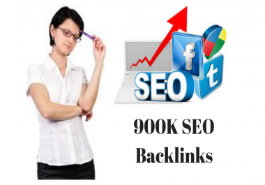 I will provide 900,000 high quality authority seo backlinks