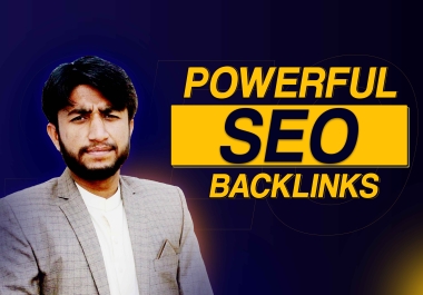 Powerful SEO Backlinks | Web 2.0 Backlinks | Dofollow | Backlinks Strategy