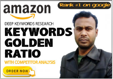 I will do kgr keyword research for amazon affiliate niche site